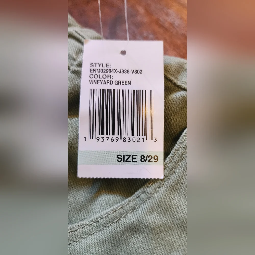 Kensie sage green jeans - Picture 5 of 6